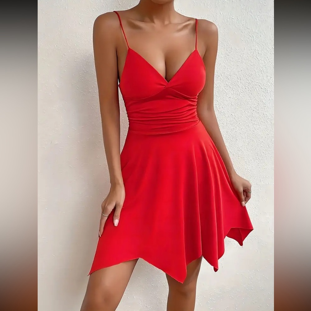 Red Pixie Dress - Picture 5 of 6